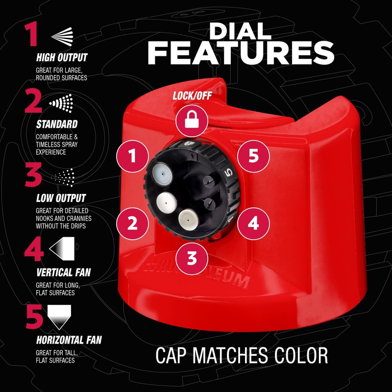 Rust-Oleum 376889 Stops Rust Custom Spray 5-in-1 Spray Paint, 12