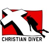 CafePress Christian Scuba Diver Rectangle Sticker Square Bumper Sticker Car