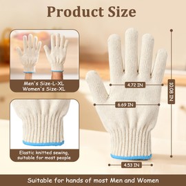 Heat Resistant Oven Glove Hot Surface Handler (Set of 2)