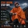 Emergency Rain Poncho for Outdoor Use – Waterproof Thermal Cover