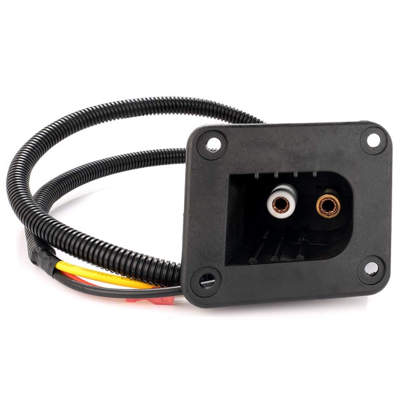 Roykaw Powerwise Charger Receptacle with Harness for EZGO Golf Cart