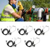 2.5mm Acoustic Tube Earpiece Single Pin PTT Button Walkie Talkie