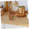 BIUDECO Woven Wall Storage Basket for Garlic Onion and Fruits