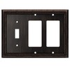 Henne Bery Sunken Pearls Heavy Duty Decorative Wall Plate Switch