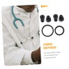 VILLFUL 2 Sets Replacement Diaphragm and Ear Set for Stethoscopes