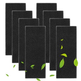 MyfatBOSS 0.6’’ Carbon Filters Compatible with Litter-Robot 3, Activated Carbon Litter Box Filter Compatible with Litter-Robot 3 Self Cleaning Cat Litter Box Filters, Accessories Replacement 8 Pack