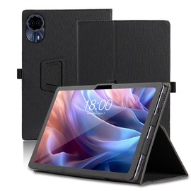 Case for Teclast T65 Max 12.95 inch, Teclast T65 Max Tablet Protective Case, Folding Stand Protective Case with Pen Holder and Wrist Strap, Comprehensive Protection (Black)