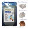 Escencial-Es 4 Mascarilla Hidroplástica 100g C/u Cacao Carbón Pepino Uva