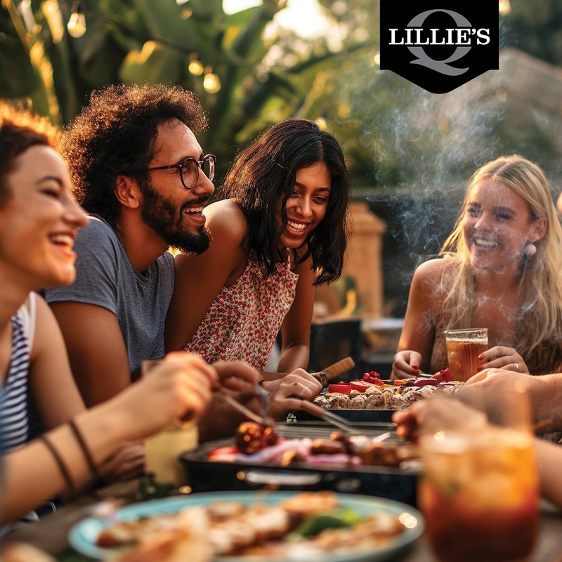 Lillies Q Gold Bbq Sauce, 14.8 Oz