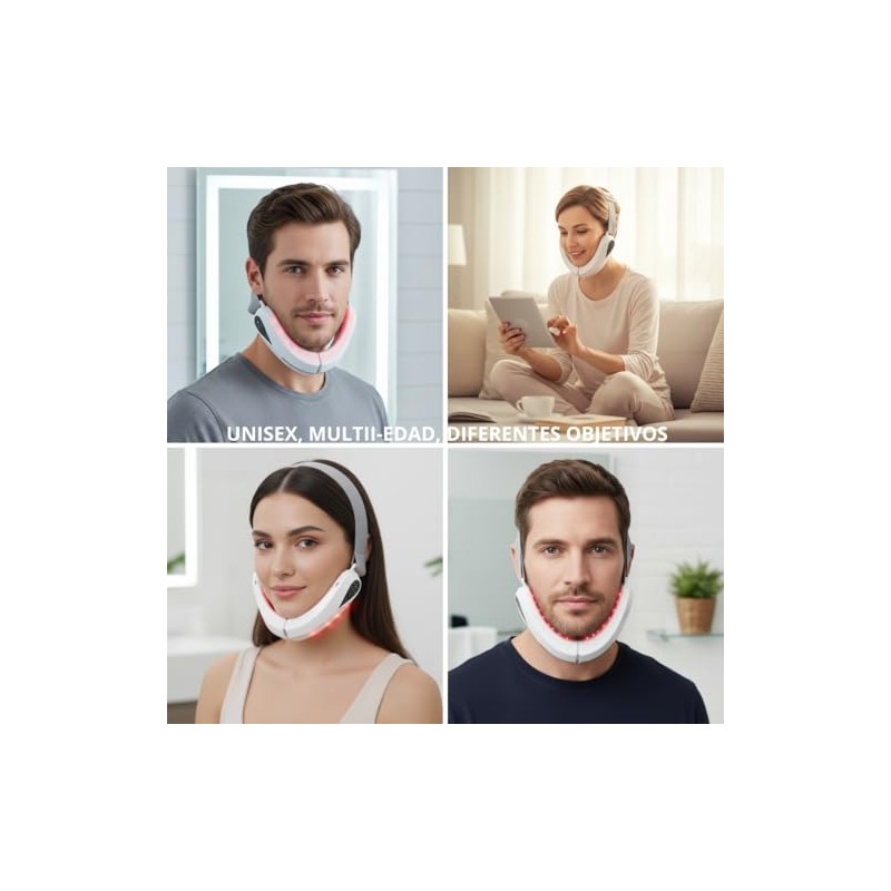 Bloom&Glow-Dispositivo adelgazamiento facial. Tecnología EMS.