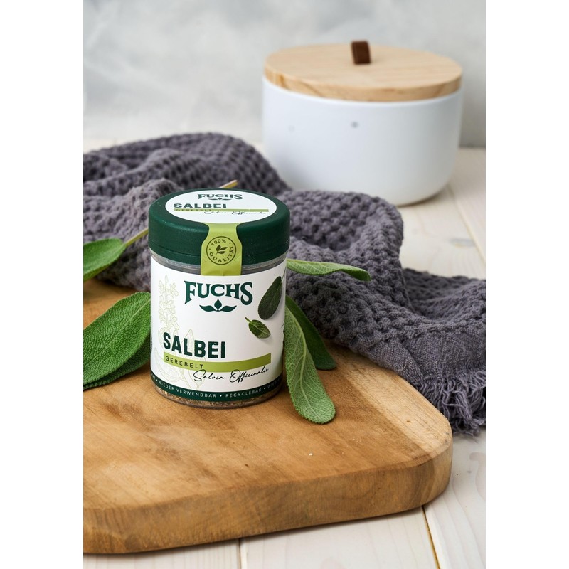 Fuchs Spices - Sage Rubed - Tart Delicate Bitter Note