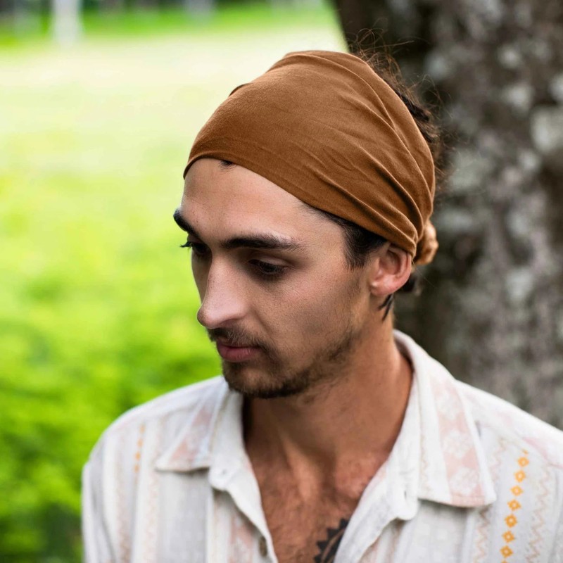 Kooshoo Organic Twist Headband, Pink Mist