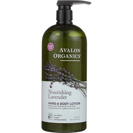 Avalon Organics Organics Hand & Body Lotion - Nourishing Lavender for Unisex Lotion 32 oz