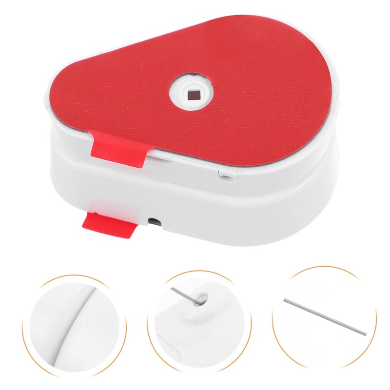 Operitacx Magnetic Remote Control Holder with Retractable Leash Lost Tether
