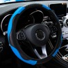 Car Steering Wheel Cover for 14.5–15 Inch Wheels – PU