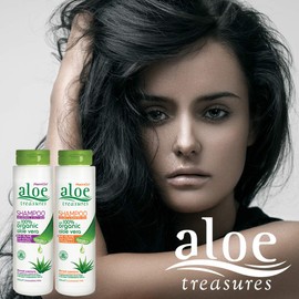 Pharmaid Aloe Treasures Conditioner Bio-Aloe Vera | Bio Olive | Normal and Oily hair 250ml