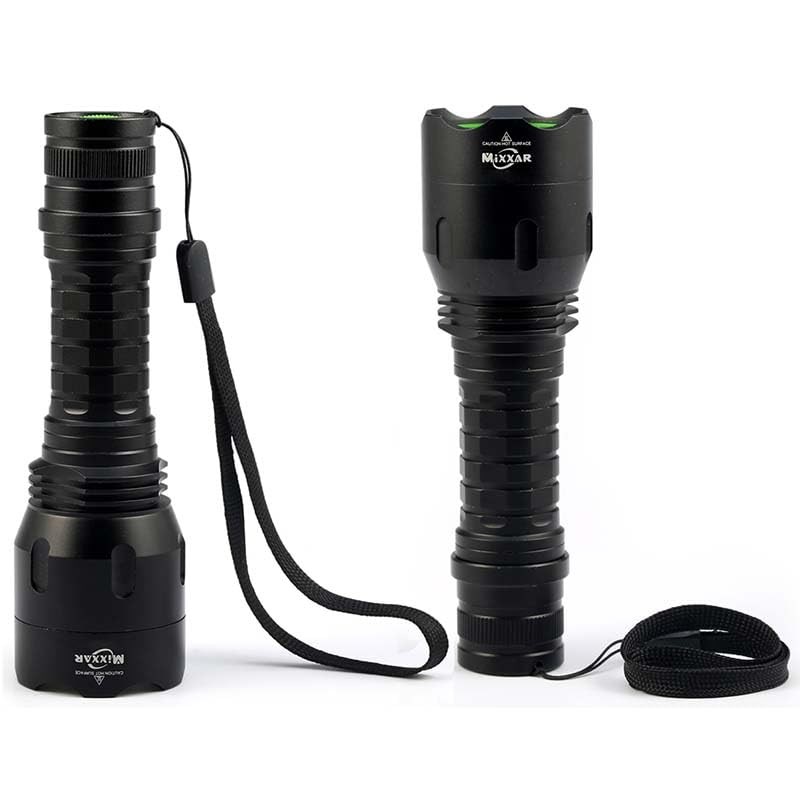 MiXXAR Rechargeable Spotlight, 3,000 Lumens Handheld Hunting Flashlight Led Spot