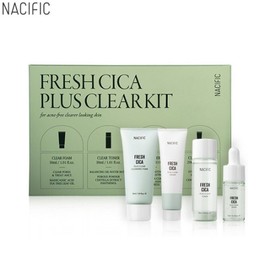 NACIFIC Fresh Cica Plus Clear Kit 4items