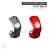 suupar Real Carbon Fiber Gear Shift Knob Trim Cover for