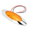 4pcs 6.5in 16LED Oval Side Marker Light 12V DC Shockproof