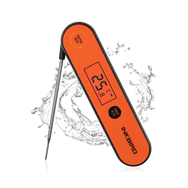INKBIRD IHT-1P Meat Thermometer Food Thermometer,Instant Read Meat Thermometer Digital