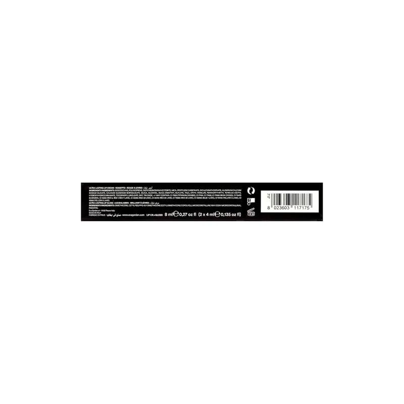 EVAGARDEN Ultra Lasting Lipstick - With Moisturizing Gloss - Long