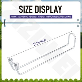 Over Throw Wire Arm Top Gate Latch Chain Link (Need Drill 5/16" Hole) Over Throw Wire Arm Top Fits for 1/8" Outside Diameter and 1-3/8" Outside Diameter Pipe Wire Arm Throw Over Latch Link