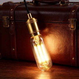 GTHAAA Candelabra Bulbs Dimmable, E12 40 Watt T6 LED Bulb Warm White 2700K