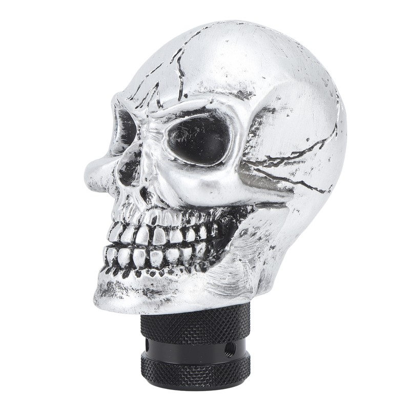 Skull Gear Shift Head Resin Shifter Knob Car Transmission Shifting