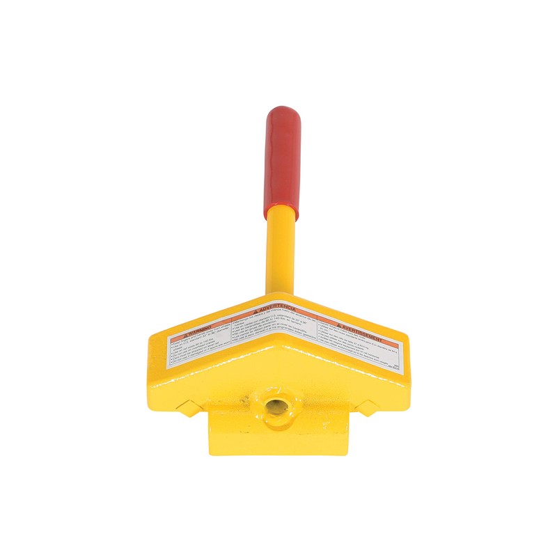 Vestil SRC-1 Steel Single Rail Chock 7-1/2 In. Width Yellow