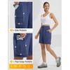 baleaf Women's Cargo Shorts High Waisted Waterproof Quick Dry Walking
