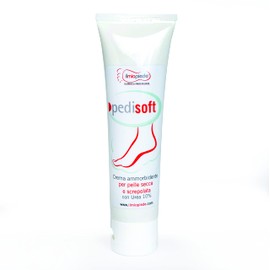 Pedisoft. Weichmachende Creme mit 10% Urea für sofortige Wirkung auf trockene, rissige Füße.