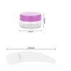 12 pcs 5 Gram/5ml Jars with 1 Mini Spatulas, Sample