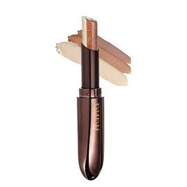 Wirwody 3 Colors Eyeshadow Pen, Shiny Eye Shadow Stick, Waterproof, Sweatproof, Tearbag Makeup, Portable, Highlight, 01# Mocha Oatmeal