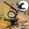 Portable rechargeable LED reading lamp, featuring 3 color temperature memory