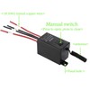 dstfuy Mini Wireless Switch 12V,5V/12V/48V/10A Magnetic Multi Way Relay Remote