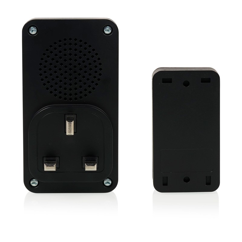 Byron Wireless Doorbell Set - 2 Chimes - Kinetic Energy