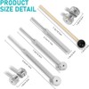 Zicojia (128Hz, 256Hz, 512Hz) Tuning Fork Set, Tuning Forks with