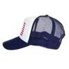 SA106 American Flag Patriotic USA Classic 5 Panel Mesh Snap