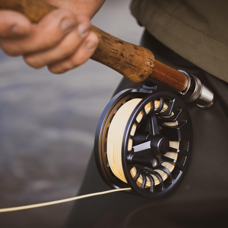 Raprance Fly Fishing Reel 7/8wt - CNC Aluminum Alloy, Ultra-Light,