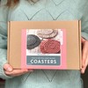 Bergin & Bath Macramé Craft Kit Coasters. Learn to make