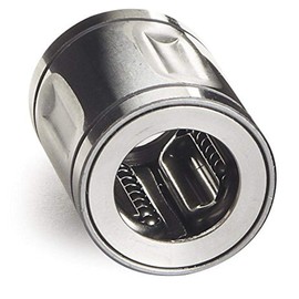 Thomson A81420, Ball Bushing Bearing, Precision Steel, A Grade, Closed, for end supported applications; use with 0.5 in Diameter Shaft, Class S