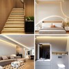 Wefomey White LED Strip Lights, 100ft Dimmable Bright 24V Led