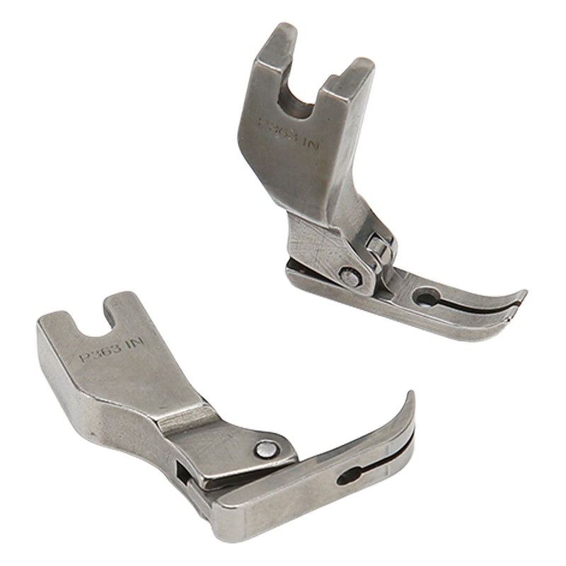 2pcs Flat Bed Sewing Machine Zipper Foot Professional Rust Prevention