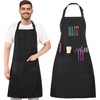 Noverlife Hair Stylist Apron with 4 Pockets, Hair Resistant 34