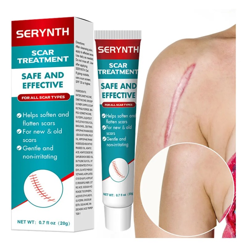 Gel Para Cicatrices Cara Cuerpo Crema Reparar Cicatrices 20g