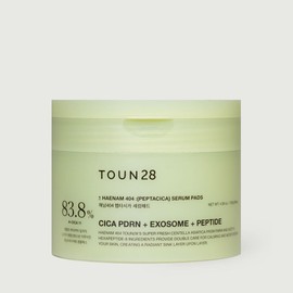 Tone28 Haenam 404 Peptacica Centella Asiatica Serum Pads 60pcs Skin Soothing Gel Mask / 톤28 해남404 펩타시카 센텔라 아시아티카 세럼 패드 60매입 피부 진정 겔마스크