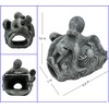 Teaeeno Real Octopus Sculpture Gutter Downspout Extension Decoration,Gutter Downspout Decorative,Downspout