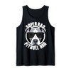 Mens Pitbull Dad Funny Father’s Day Dog Dad Men’s Tank