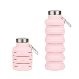 Vnek Collapsible Water Bottles (Pink)
